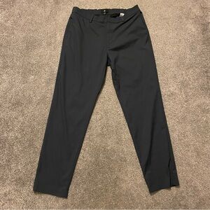 Banana Republic Dress Pants Mens 36x34 Navy Blue Chino Straight Fit Stretch